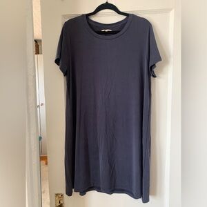 Madewell Sandwashed Swingy Tee Dress